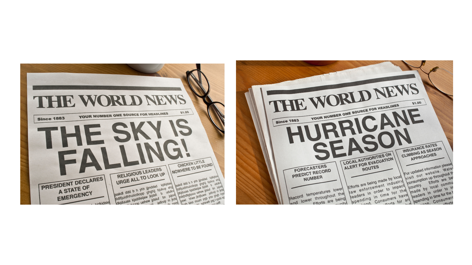 An image showcasing different captivating headlines